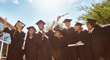 With college graduation comes graduation gifts—and deciding to spend or save graduation money